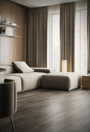 Кварцевый ламинат Fargo Бевел Дуб Бастион 50-6191-41