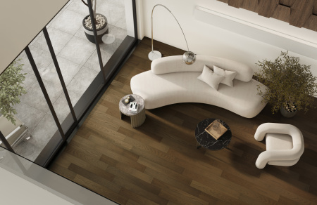 Кварцевый паркет Quartz Parquet Классик Дуб Брауни 413 7/1,2 мм